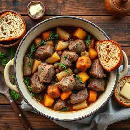 Mutton Stew Recipe - Easy Lamb Dish
